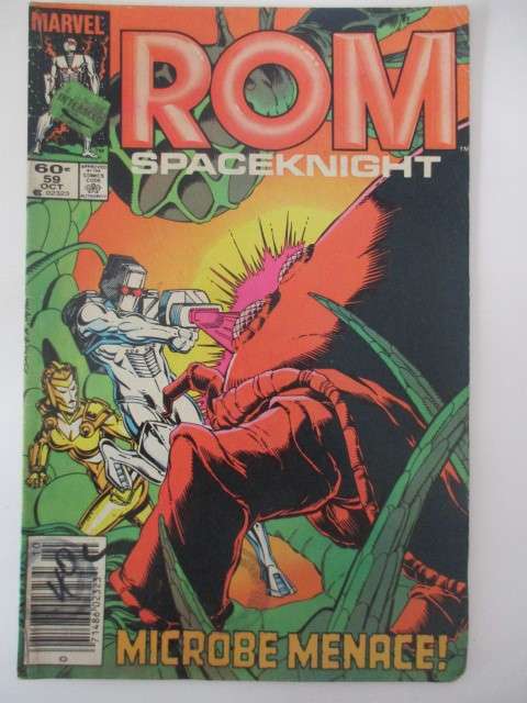 MARVEL COMICS - ROM  SPACEKNIGHT   -  VOL. 1  NO.  59    1984