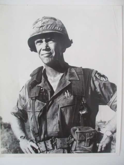 PHOTOGRAPH  GENERAL GEORGE S. PATTON  AND LETTER FROM HIS WIFE A4 SIZE