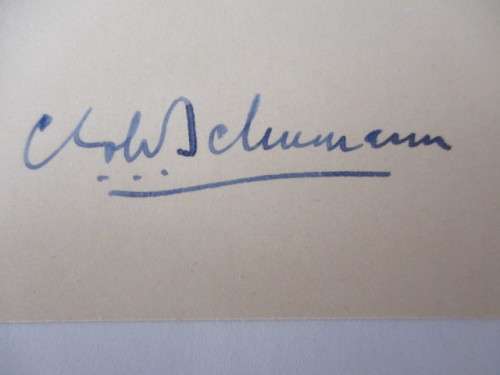 AUTOGRAPHED / SIGNED - CONRAD SCHUMAN 1942-1998 THE JUMPING SOLDIER