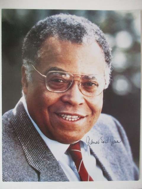 AUTOGRAPHED SIGNED - JAMES EARL JONES - DARTH VADER STAR WARS  - A4 SIZE