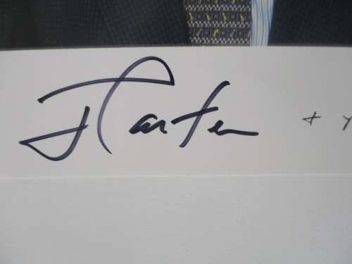 AUTOGRAPHED / SIGNED -  USA PRESIDENT - JIMMY CARTER AND ROSALYN CARTER PRESIDENT  A4