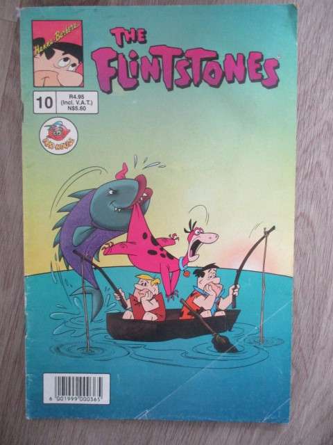 HANNA-BARBRA COMICS - THE FLINTSTONES -  NO. 10 1995 A SOUTH AFRICAN COMIC