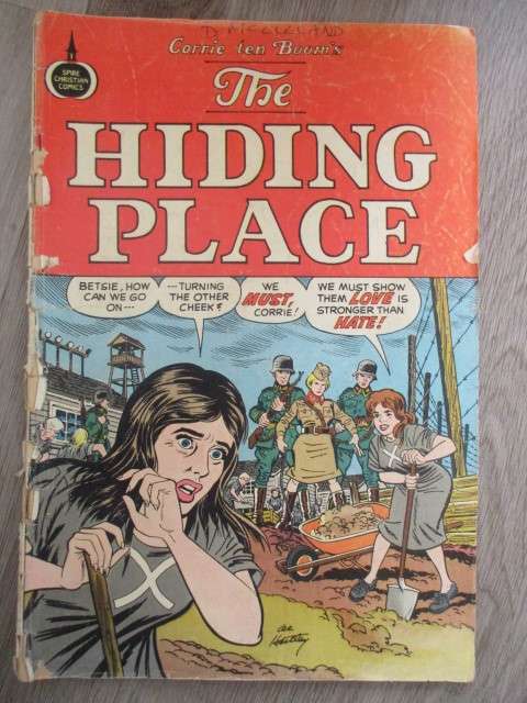 SPIRE CHRISTIAN COMICS - THE HIDING PLACE -  1971