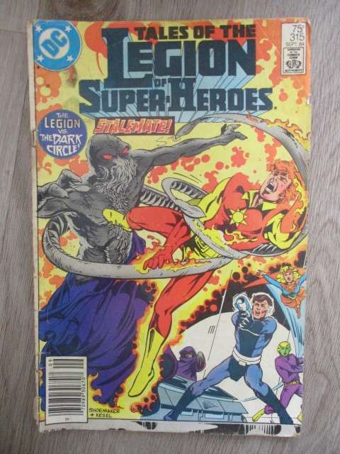 DC COMICS - TALES OF THE LEGION OF SUPER  HEROES  - NO. 315   1984