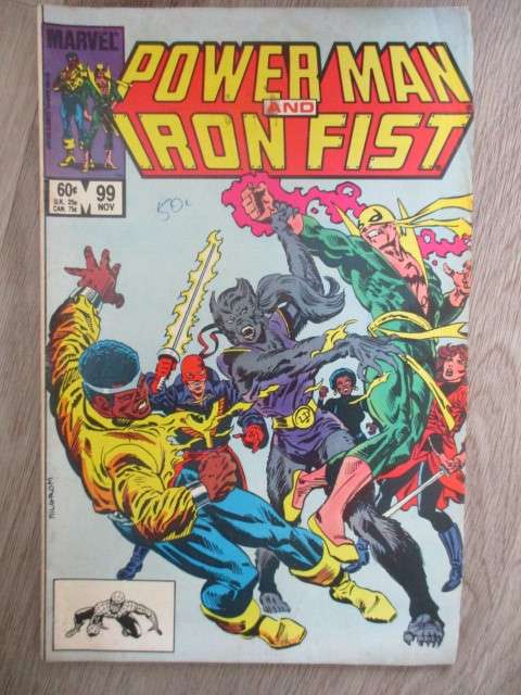 MARVEL COMICS - POWER MAN AND IRON FIST -  VOL. 1  NO. 99    1983