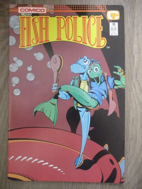 COMICO COMICS - FISH POLICE -  NO. 13   1988