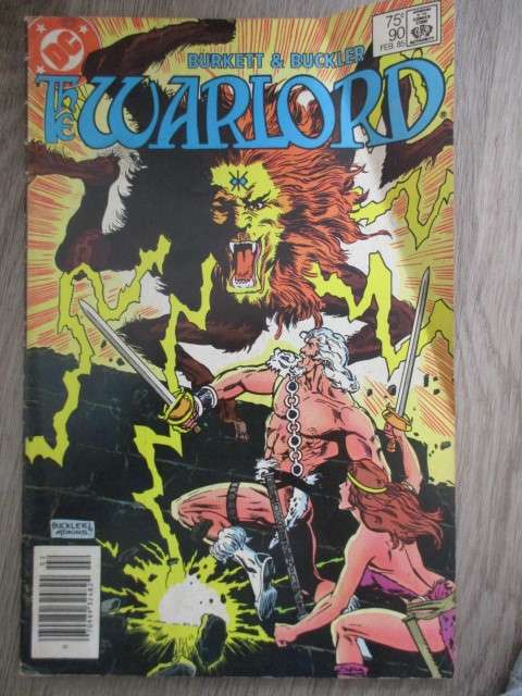 DC COMICS - THE WARLORD -  NO. 90  1985