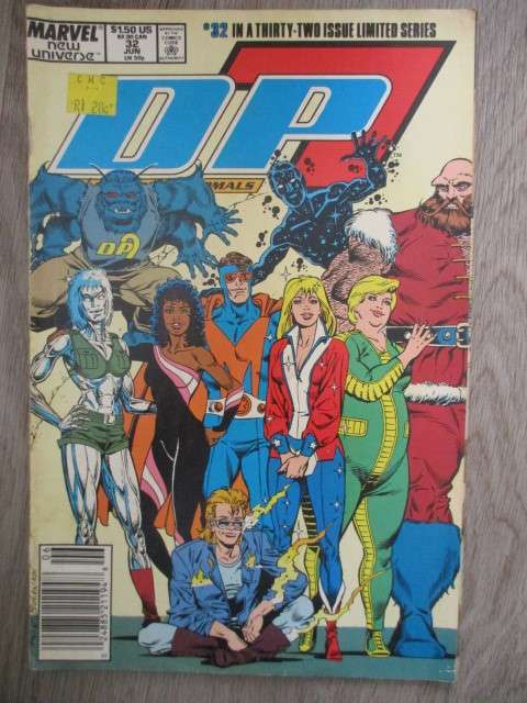 MARVEL COMICS - D.P.7 -  VOL. 1 NO. 32 1989