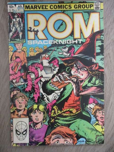 MARVEL COMICS - ROM  SPACEKNIGHT -  VOL. 1  NO. 40  1983