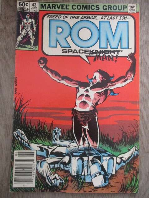 MARVEL COMICS - ROM  SPACEKNIGHT -  VOL. 1  NO. 43  1983