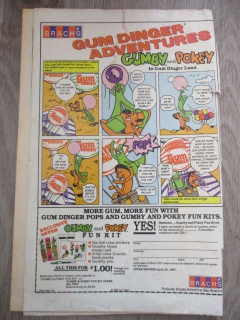 MARVEL COMICS - D.P.7   VOL. 1  NO. 5  1987