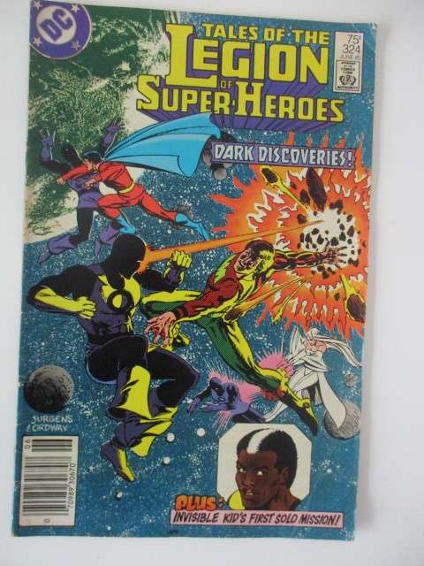 DC COMICS - TALES OF THE LEGION OF SUPER HEROES - NO. 324 1985