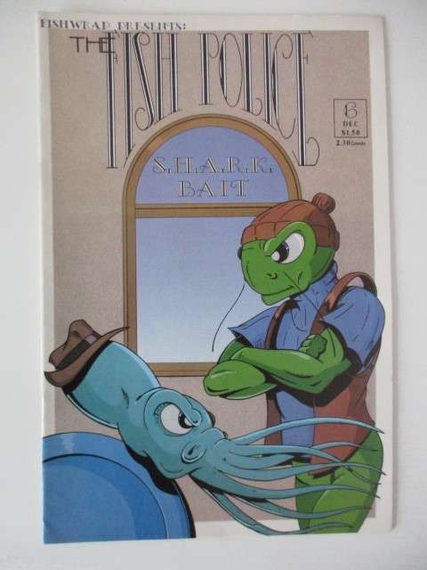 FISHWRAP COMICS - THE FISH POLICE -  VOL. 1 NO. 6  1986