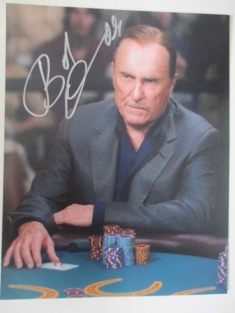 AUTOGRAPHED SIGNED - ROBERT DUVALL - LUCKY YOU- A4