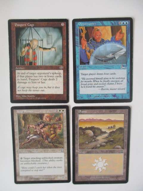 MAGIC THE GATHERING - PAUPERS CAGE - 3 FREE CARDS