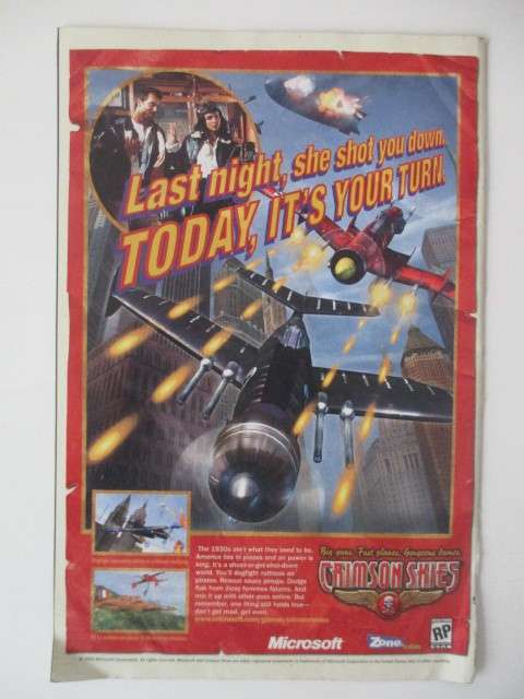 IMAGE COMICS - CRIMSON SKIES -  VOL. 1  NO. 1   2000