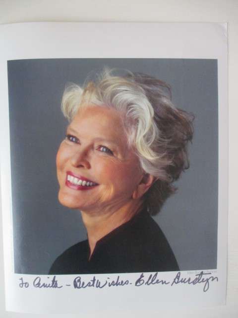 AUTOGRAPHED / SIGNED - ELLEN BURNSTEYN - THE EXORCIST A4
