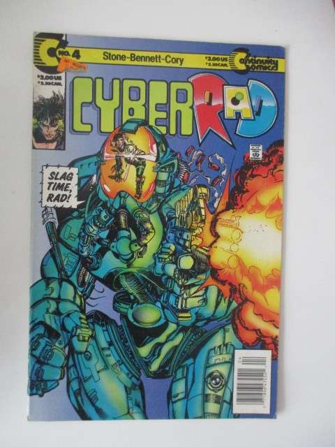 CONTINUITY COMICS - CYBERRAD - NO. 4 1991