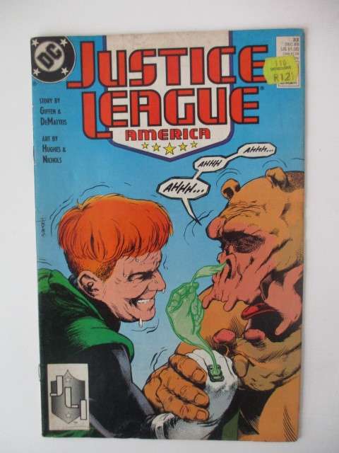DC COMICS - JUSTICE LEAGUE - NO. 33 1989