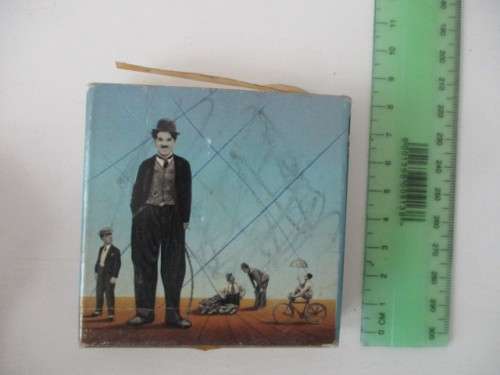 VINTAGE 8 MM MOVIE FILM IN ORIGINAL BOX - CHARLIE  CHAPLIN AND  LAUREL AND HARDY