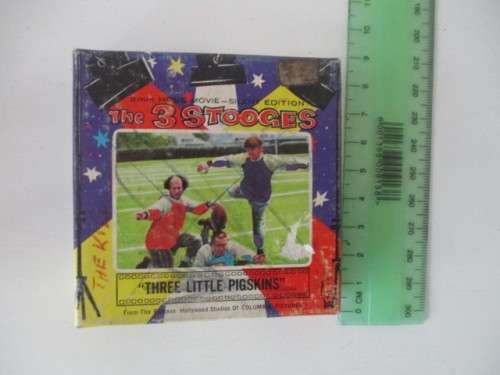 VINTAGE 8 MM MOVIE IN ORIGINAL BOX THE 3 STOOGES