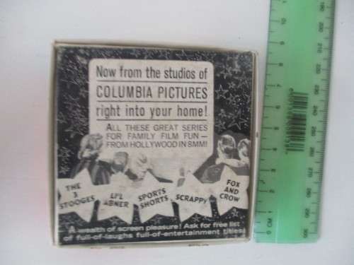 VINTAGE 8MM FILM IN ORIGINAL BOX - THE 3 STOOGES