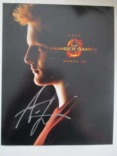 AUTOGRAPHED / SIGNED - ALEXANDER LUDWIG ALSO IN VIKINGS - A4 SIZE