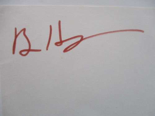 AUTOGRAPHED / SIGNED - BARNARD  HUGHES - SISTER ACT