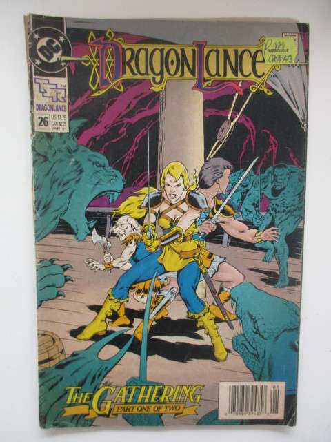 DC COMICS - DRAGON LANCE NO. 26   1990