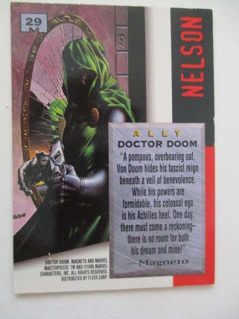 MARVEL MASTERPIECES - DOCTOR DOOM CARD