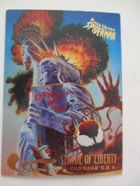 FLEER ULTRA CARD  - STATUE OF LIBERTY