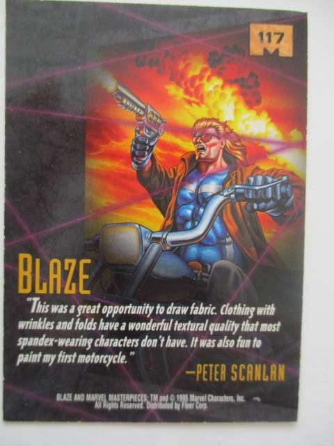 MARVEL MASTERPIECES -  BLAZE