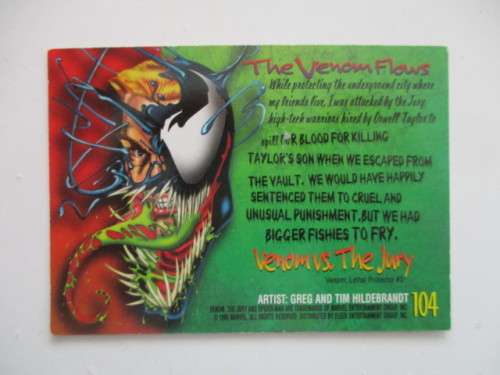 FLEER ULTRA TRADING CARD   SPIDER-MAN - THE JURY