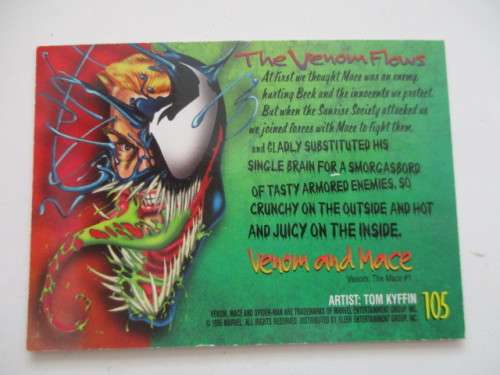 FLEER ULTRA SPIDER TRADING CARD -MAN - MACE