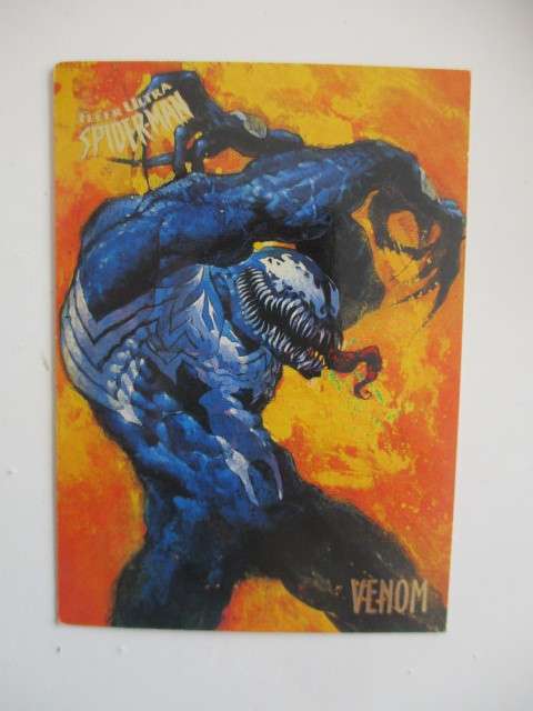 FLEER ULTRA SPIDERMAN TRADING CARD  - VENOM