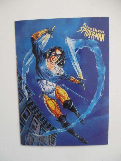 FLEER ULTRA SPIDERMAN TRADING CARD - COLDHEART