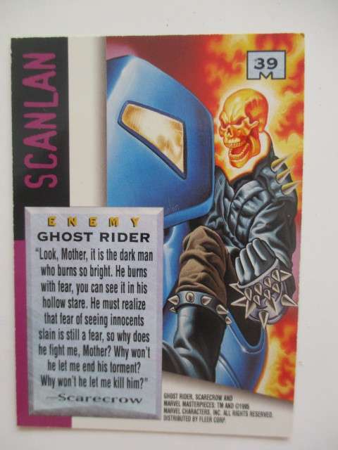 MARVEL MASTERPIECES TRADING CARD - GHOST RIDER