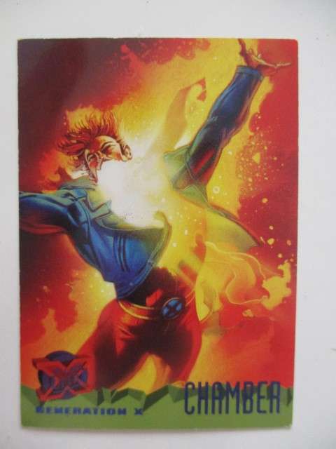 95 FLEER ULTRA GENERATION X TRADING CARD  - CHAMBER