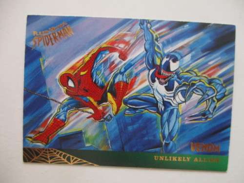 FLEER ULTRA - SPIDER MAN TRADING CARD   - VENOM