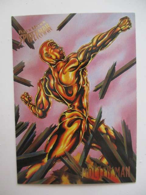 FLEER ULTRA SPIDER-MAN  TRADING CARD - MOLTEN MAN