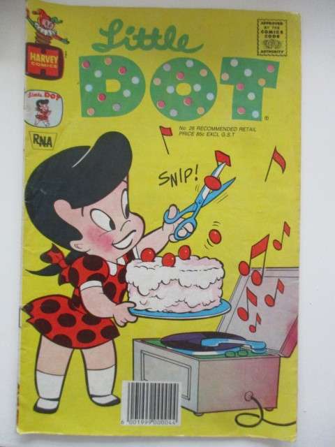 HARVEY COMICS - LITTLE DOT -  NO. 26  1988