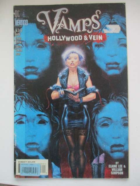 DC VERTIGO COMICS - VAMPS - NO. 3 OF 6   1996