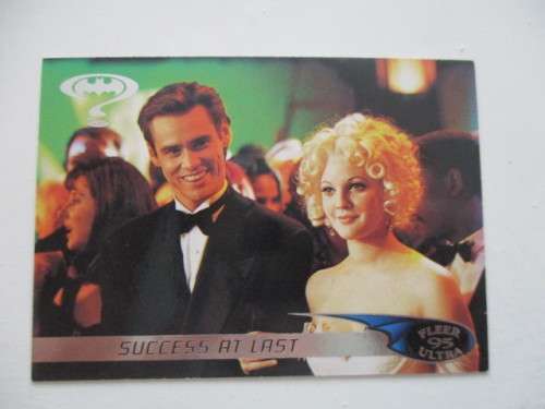 FLEER ULTRA 95  TRADING CARD - BATMAN - SUCCESS AT  LAST