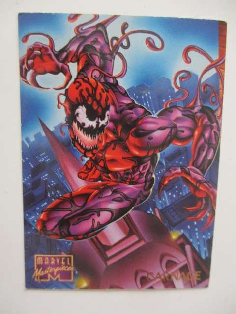 MARVEL MASTERPIECES  TRADING CARD - SPIDER-MAN - CARNAGE