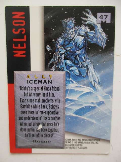 MARVEL MASTERPIECES TRADING CARD - ICEMAN
