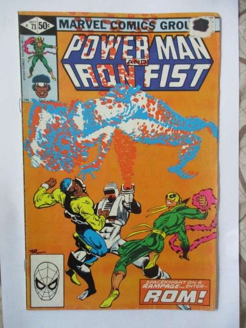 MARVEL COMICS - POWER MAN AND IRON FIST  -  VOL . 1   NO.  73  1981
