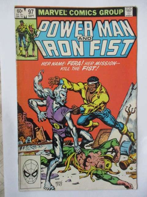 MARVEL COMICS - POWER MAN AND IRON FIST  -  VOL. 1  NO. 97  1983