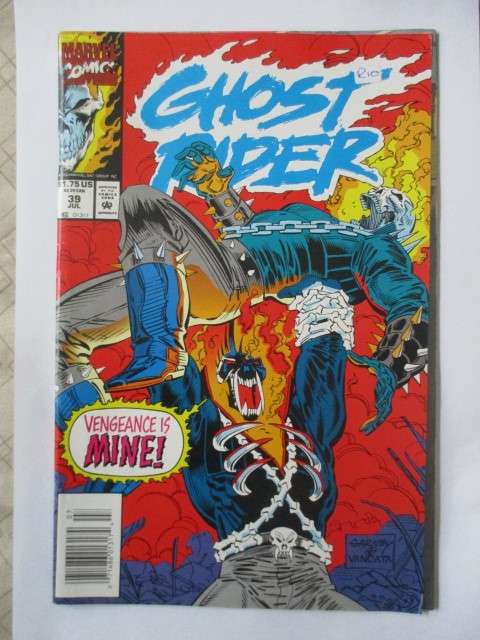 MARVEL COMICS - GHOST RIDER -  VOL. 2  NO. 39  1993