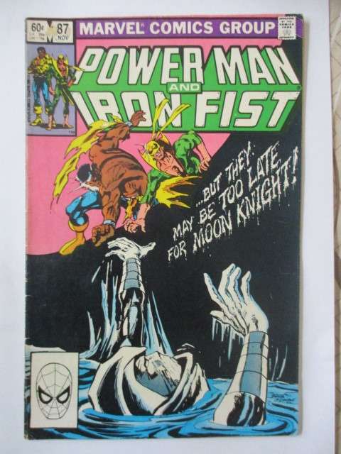 MARVEL COMICS - POWER MAN AND IRON FIST -  VOL. 1 NO.  87  1982