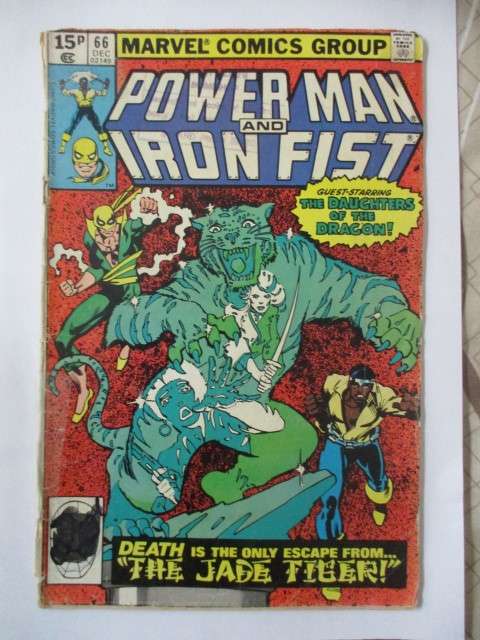 MARVEL COMICS - POWERMAN AND  IRON FIST -  VOL. 1  NO. 66  1980